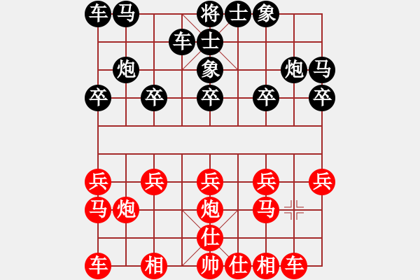 象棋棋譜圖片：11-06-15 fgyfghjh[933]-Win-shanzai[963] - 步數(shù)：10 