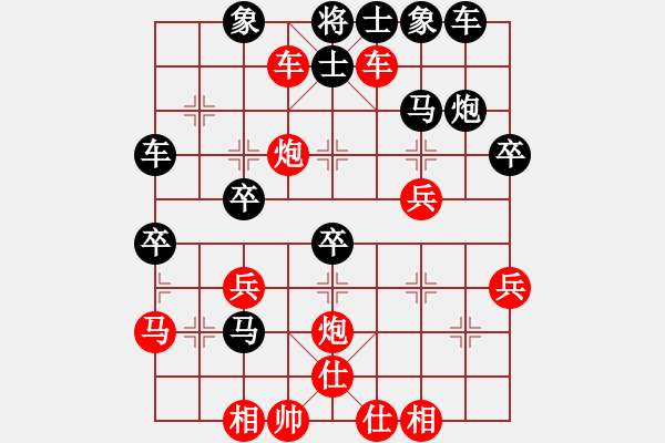 象棋棋譜圖片：南人啊(5段)-勝-cyyg(2段) - 步數(shù)：40 