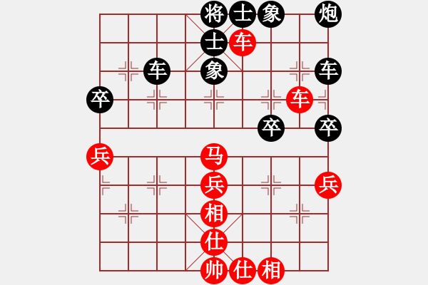 象棋棋譜圖片：棋友-魚(yú)aiq鳥(niǎo)[575644877] -VS- 開(kāi)門(mén)紅[1802361571] - 步數(shù)：60 