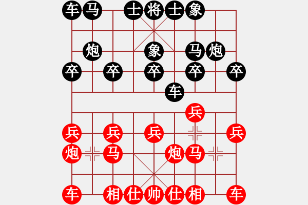 象棋棋譜圖片：溫嶺 王煜晧 負(fù) 臨海 金志林 - 步數(shù)：10 