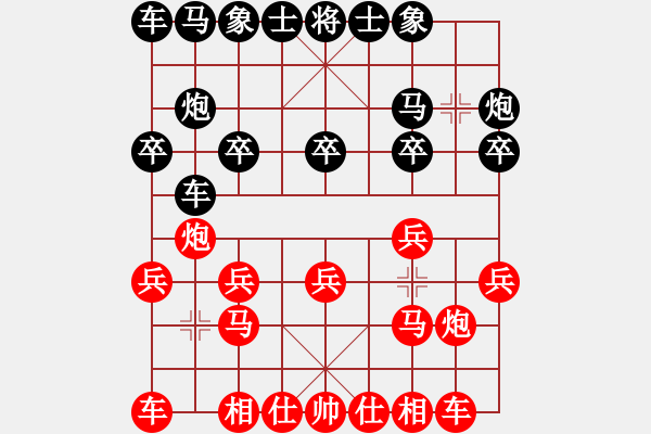 象棋棋譜圖片：我想喝啤酒(8星)-勝-ytybh(9星) - 步數(shù)：10 