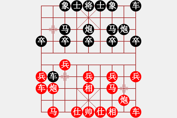 象棋棋譜圖片：超頻工作室(無極)-勝-朋友六脈六(北斗) - 步數(shù)：10 