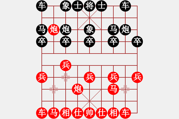 象棋棋譜圖片：佳佳象棋 審局局面 詳細(xì)信息 - 步數(shù)：10 