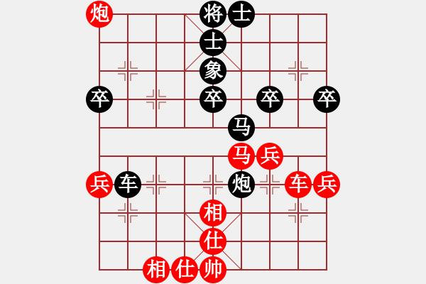 象棋棋譜圖片：朱琮思         先勝 王大千         - 步數(shù)：50 