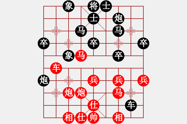 象棋棋譜圖片：2006年迪瀾弈天外圍賽第二輪：追月無劍(5r)-勝-名劍總護(hù)法(2級) - 步數(shù)：40 