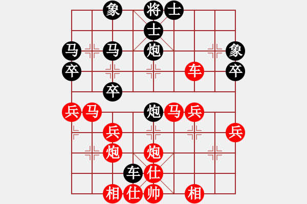 象棋棋譜圖片：戰(zhàn)勝齊天大圣不是神話 - 步數(shù)：40 