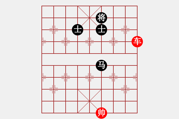 象棋棋譜圖片：車對馬雙士 - 步數(shù)：0 