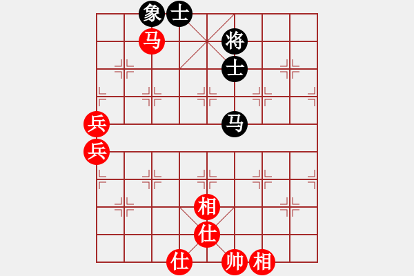 象棋棋譜圖片：王清同(6段)-和-眾山小(8段) - 步數(shù)：80 