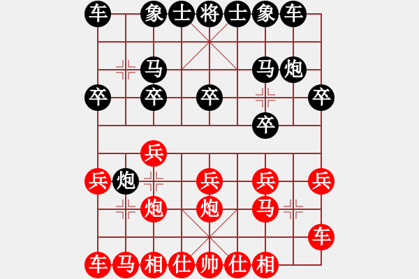 象棋棋譜圖片：逐浪新高（業(yè)5-1）先負(fù) bbboy0y002（業(yè)6-3） - 步數(shù)：10 