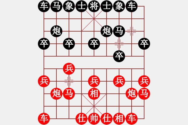 象棋棋譜圖片：美腿飄香(5段)-勝-俺村比較窮(月將) - 步數(shù)：10 