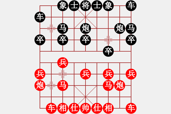 象棋棋譜圖片：王琳娜 先勝 簡蕊蕊 - 步數(shù)：10 