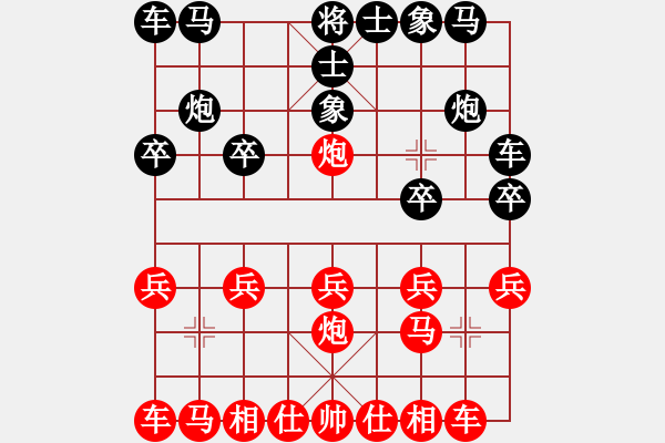 象棋棋譜圖片：xuzhjscn(7段)-勝-飛象震中炮(8段) - 步數(shù)：10 