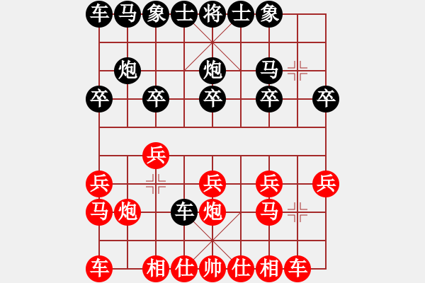 象棋棋譜圖片：欒祿禎先勝楊新堂 - 步數(shù)：10 