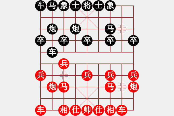 象棋棋譜圖片：韓裕恒 -勝- 廣州某醫(yī)生 - 步數(shù)：10 