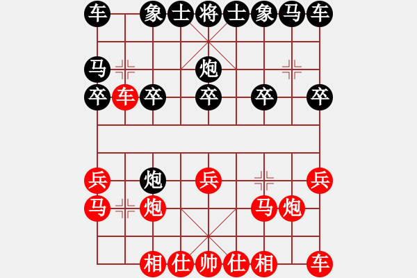 象棋棋譜圖片：sedvstime第一盤 - 步數(shù)：10 