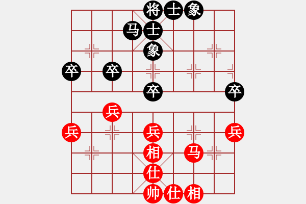 象棋棋譜圖片：2006年梁山賽第七輪：富貴聯(lián)盟三(3段)-和-騰訊梁山雷(4r) - 步數(shù)：50 