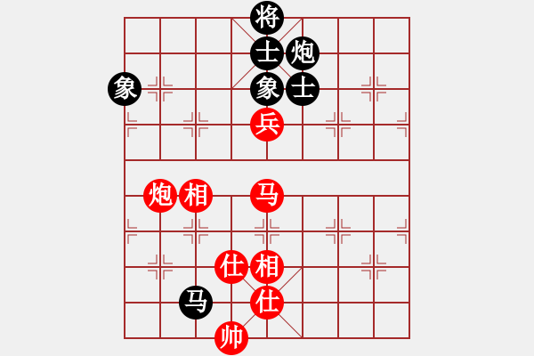 象棋棋谱图片：许银川 先和 李少庚 - 步数：170 