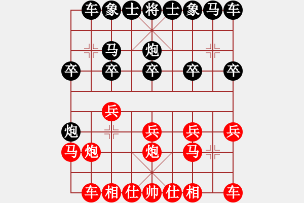 象棋棋譜圖片：元始大天尊(4段)-勝-將天(4段) - 步數(shù)：10 