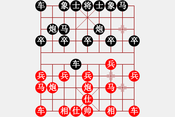 象棋棋譜圖片：旗王(3段)-勝-神仙魚(6段) - 步數(shù)：10 