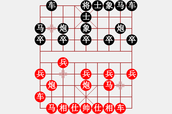 象棋棋譜圖片：張驄潤 先勝 李炳賢 - 步數：10 