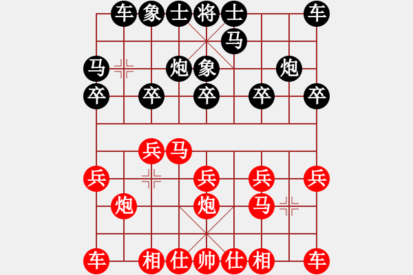 象棋棋譜圖片：2019.9.24.4櫻園東區(qū)先勝老頭 - 步數(shù)：10 