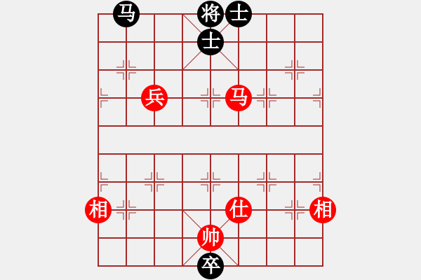 象棋棋譜圖片：CCC 馬兵困馬 - 步數(shù)：0 