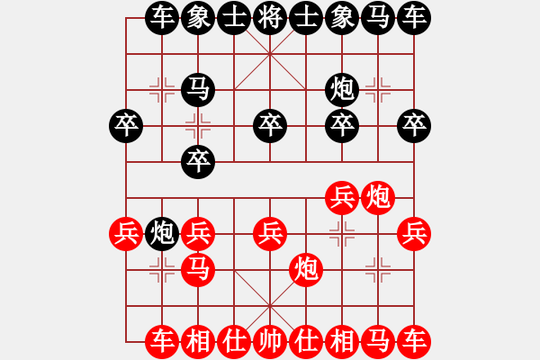 象棋棋譜圖片：liupeigong(4段)-負(fù)-奕展(5段) - 步數(shù)：10 