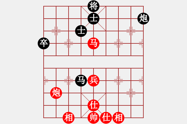 象棋棋譜圖片：53屆大興月賽6杜丙堯先和喬旭 - 步數(shù)：80 