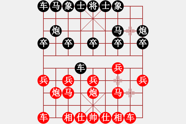 象棋棋譜圖片：張瑞峰 先勝 陳柳剛 - 步數(shù)：10 