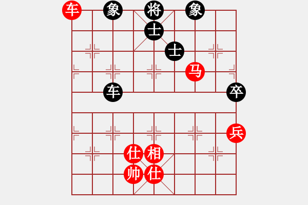 象棋棋譜圖片：中炮進(jìn)五七路兵對(duì)屏風(fēng)馬（旋風(fēng)勝巫師特大級(jí)） - 步數(shù)：160 