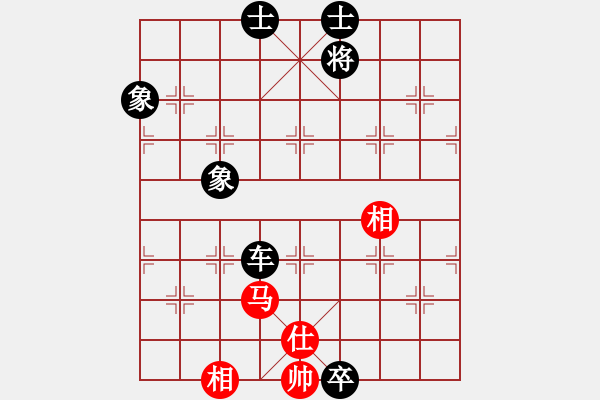 象棋棋譜圖片：頭疼醫(yī)腳(1段)-負(fù)-鈴兒響叮當(dāng)(月將) - 步數(shù)：154 