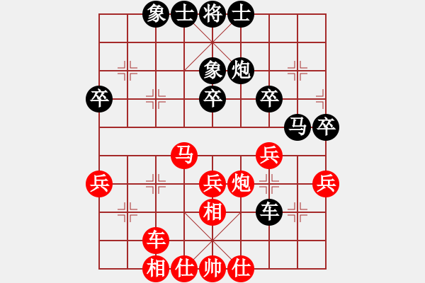 象棋棋譜圖片：超越自我（業(yè)8-3） 先負(fù) bbboy002（業(yè)8-3） - 步數(shù)：40 