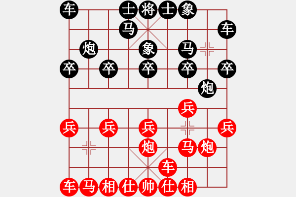 象棋棋谱图片：151030 第7轮 第18台 许 胜（吉） 胜 张用荣（霹） - 步数：10 