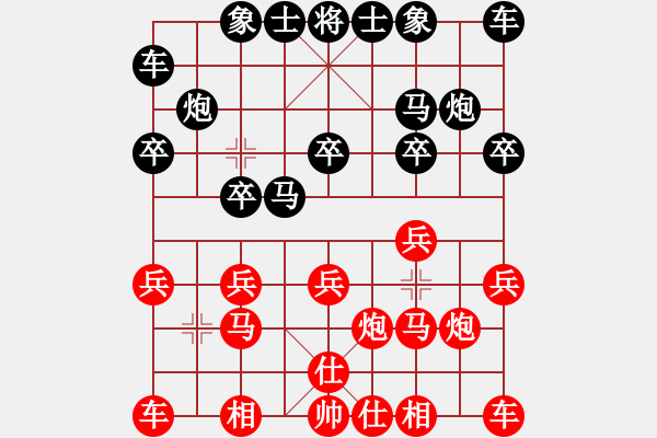 象棋棋譜圖片：契丹棋手(4段)-勝-鷺島三劍(7段) - 步數(shù)：10 