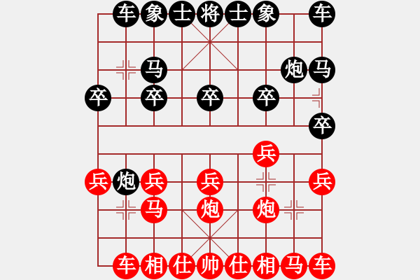 象棋棋譜圖片：呼延灼(8段)-勝-鳳凰棋院云(6段) - 步數(shù)：10 