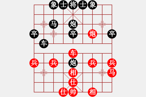 象棋棋譜圖片：云中散步(初級(jí))-負(fù)-象棋李小龍(5r) - 步數(shù)：30 