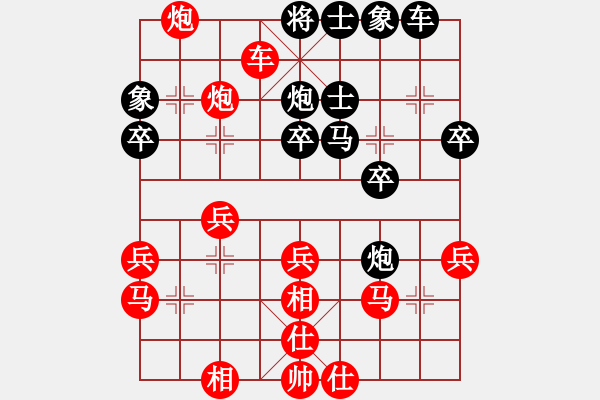 象棋棋譜圖片：市象棋冠軍 -VS- 高棋[876613479] - 步數(shù)：41 