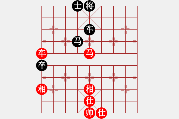 象棋棋譜圖片：飛天盾地(月將)-和-xizini(9段) - 步數(shù)：100 