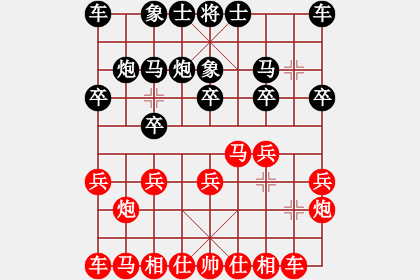 象棋棋譜圖片：2017畢節(jié)會(huì)長(zhǎng)杯第4輪 陳柳剛 和 許文學(xué) - 步數(shù)：10 