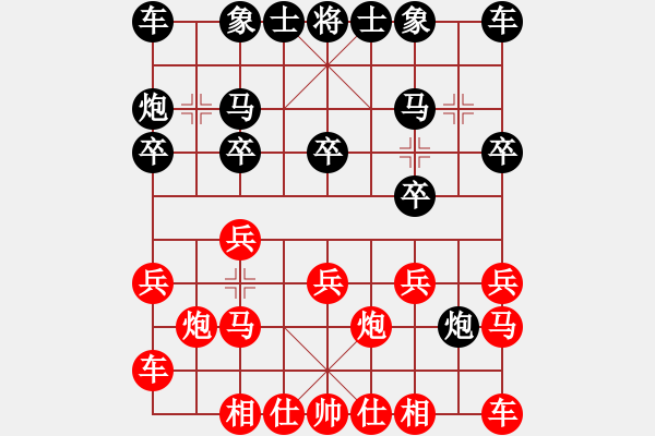 象棋棋譜圖片：胡唯有先負(fù)彭勇 - 步數(shù)：10 