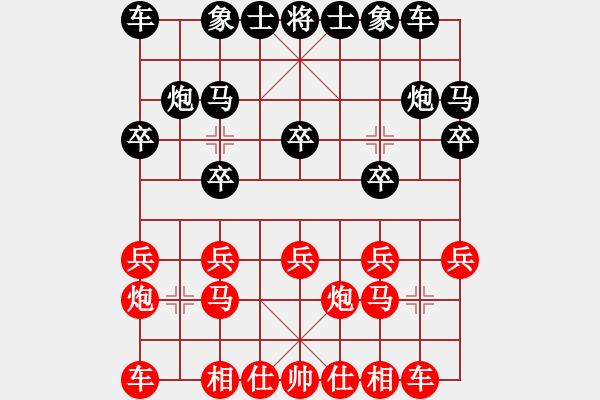 象棋棋譜圖片：山東省 姜毅之 和 四川省 閔仁 - 步數(shù)：10 