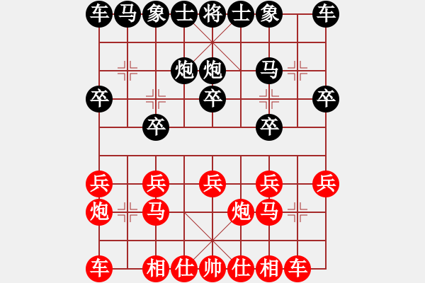 象棋棋譜圖片：愛鶯如夢 勝 天下無敵.XQF - 步數(shù)：10 