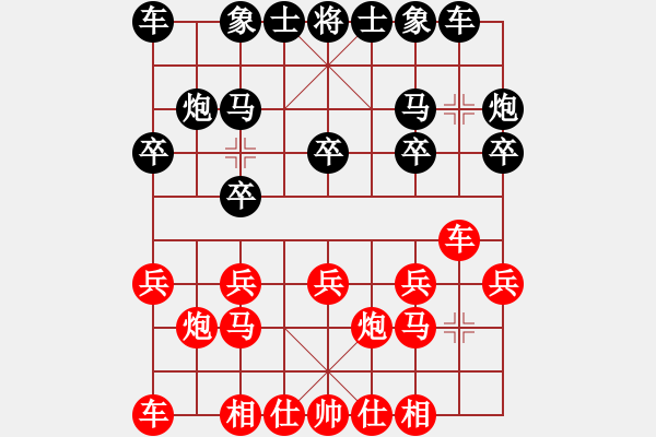 象棋棋譜圖片：wshs(4段)-勝-夜宿七盤嶺(1段) - 步數(shù)：10 