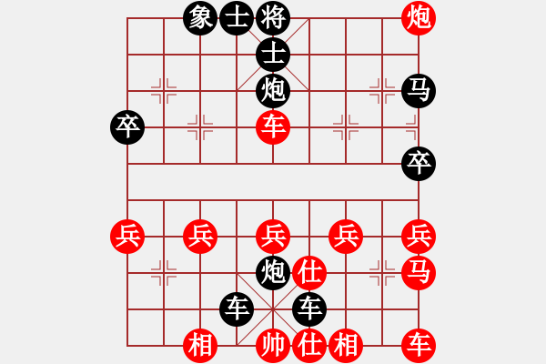 象棋棋譜圖片：客家?guī)浉鏪704035359] -VS- 橫才俊儒[292832991] - 步數(shù)：36 