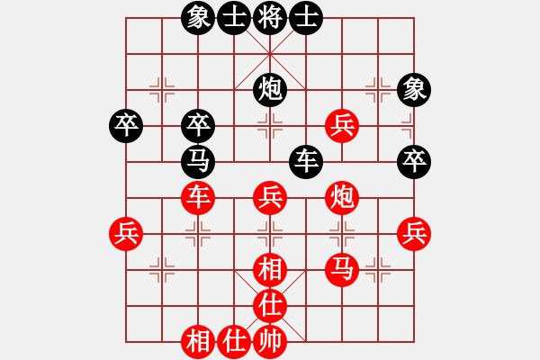 象棋棋譜圖片：中炮應(yīng)過(guò)宮炮(業(yè)三升業(yè)四評(píng)測(cè)對(duì)局)我后勝 - 步數(shù)：60 