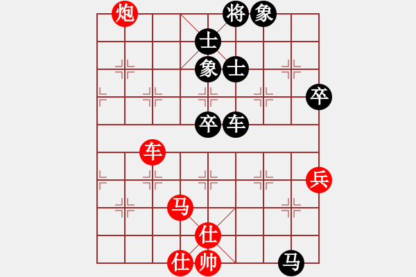 象棋棋譜圖片：B組第五輪 山西毋君臨先勝西安王明虎 - 步數(shù)：100 