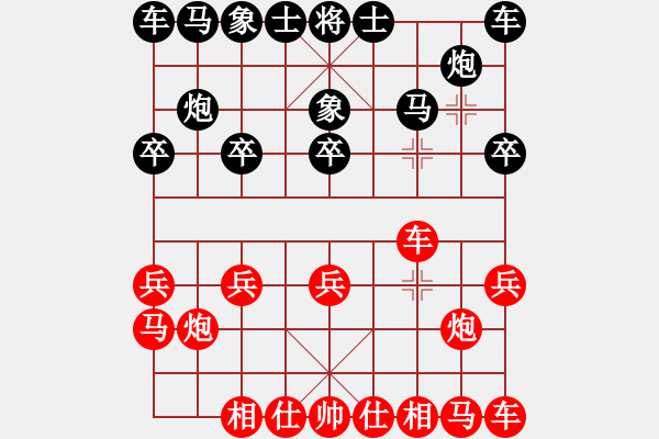 象棋棋譜圖片：賽點(diǎn)象棋 蔣明玉 先勝 南昌少年 鄧春華 - 步數(shù)：10 