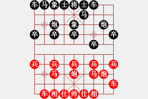 象棋棋譜圖片：20100225 1503 海洋島老人[296928554]-告別弈天棋帥[齊天大圣] - 步數(shù)：10 