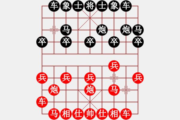 象棋棋譜圖片：金鐸(9段)-負(fù)-西白虎(6段) - 步數(shù)：10 