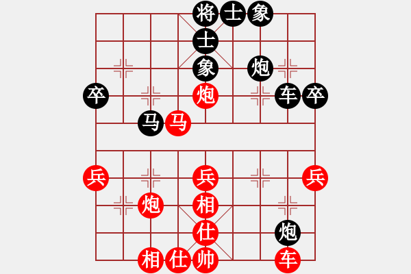 象棋棋譜圖片：2015黃連擂臺(tái)賽 何文成 先勝 黃家輝 - 步數(shù)：40 